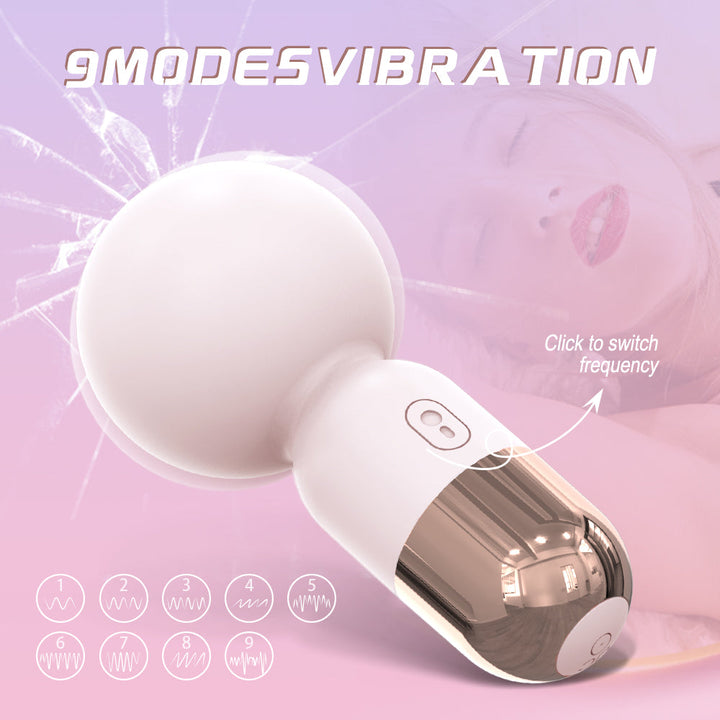 Pocket Magic Massage Wand Vibrator - Portable Pleasure Anytime ...