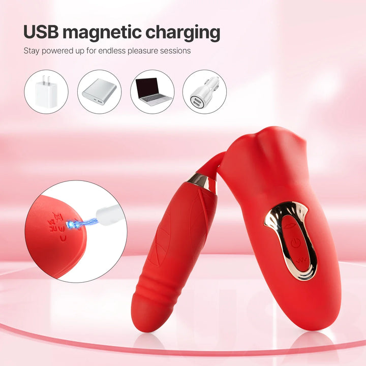 Mouth Thruster - G-spot Dildo & Mouth Biting Vibrator | Hot sex toy Joybis Mouth Thruster - G-spot Dildo & Mouth Biting Vibrator | Hot sex toy Joybis